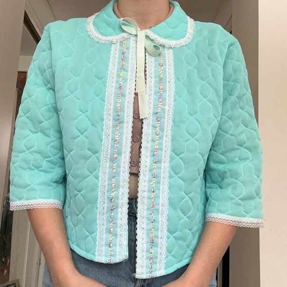 SOLD Vintage quilted jacket - Picture 3 of 7